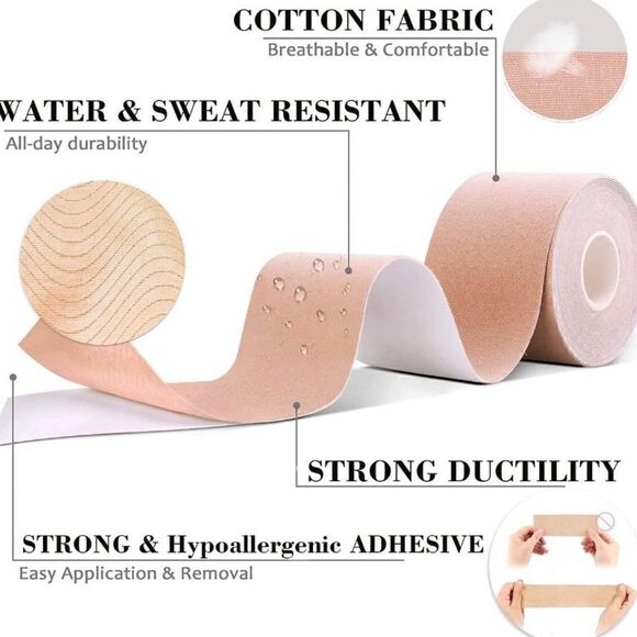 Boob Lift Tape with 20 Nipple Covers - Picture 10 of 12
